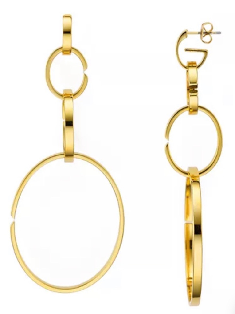 Sold Out Gold VITA FEDE Cassio Modular Earrings NWT